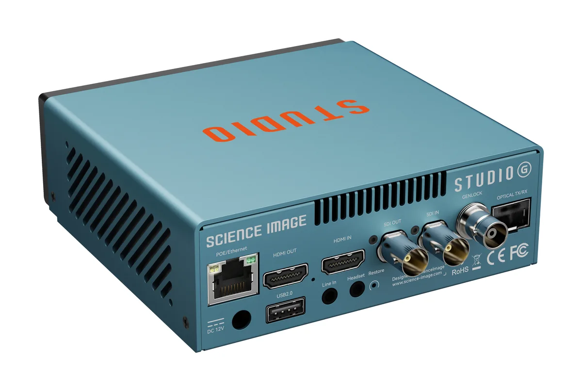 Science Image Studio G – Darstellung der framegenauen Synchronisation mehrerer Videosignale per Genlock Science Image Studio G – Darstellung der framegenauen Synchronisation mehrerer Videosignale per Genlock