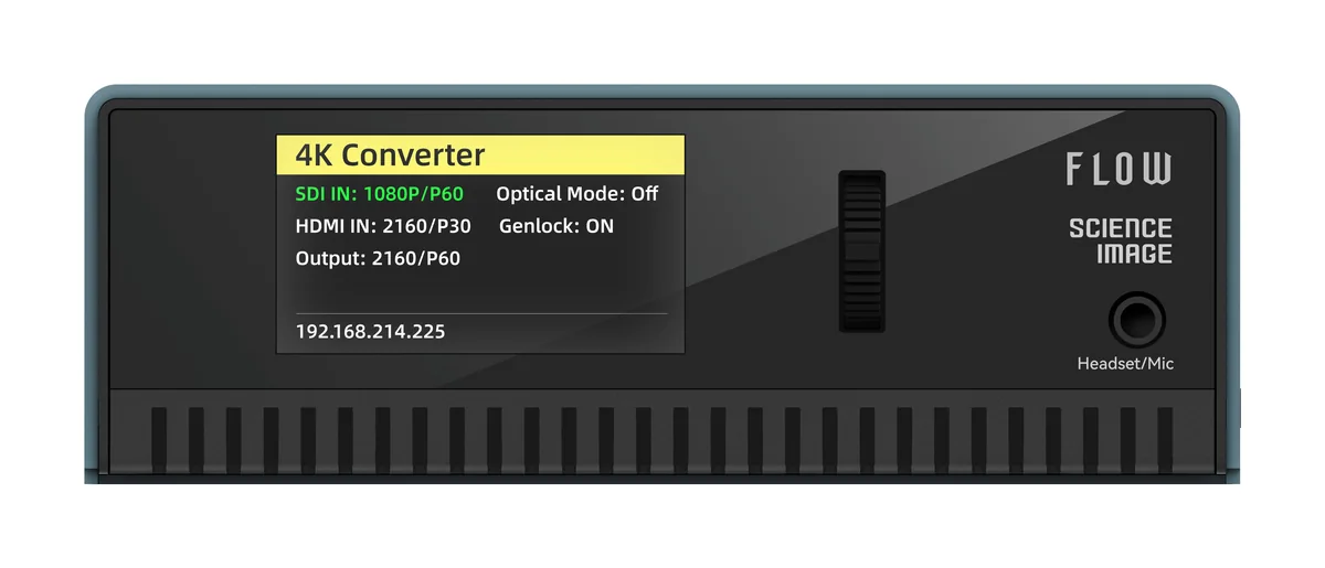 Science Image Flow G – Grafik zur SDI/HDMI-Signalredundanz mit Haupt- und Backup-Quelle Science Image Flow G – Grafik zur SDI/HDMI-Signalredundanz mit Haupt- und Backup-Quelle