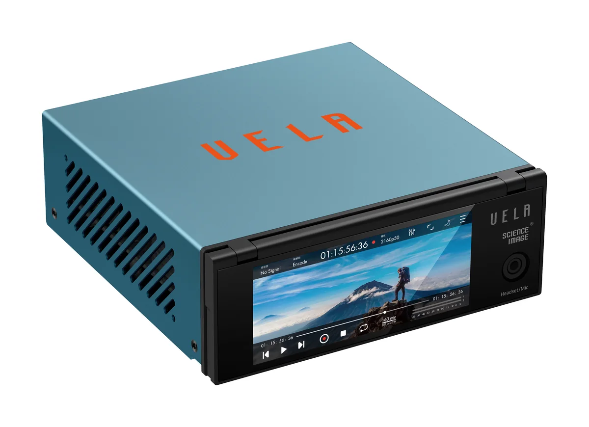 Science Image Vela HDMI – Bedienoberfläche für Aufnahme mit Backup-Funktion Science Image Vela HDMI – Bedienoberfläche für Aufnahme mit Backup-Funktion