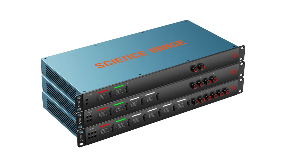Science Image Edge-Serie – 2-, 4- und 6-Kanal-Geräte im 19-Zoll-Rack Science Image Edge-Serie – 2-, 4- und 6-Kanal-Geräte im 19-Zoll-Rack