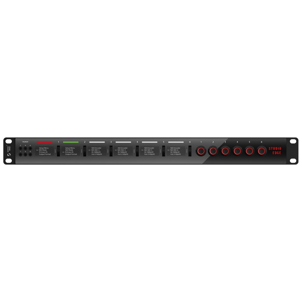 Science Image Studio Edge G – Frontansicht der 6-Kanal-Version