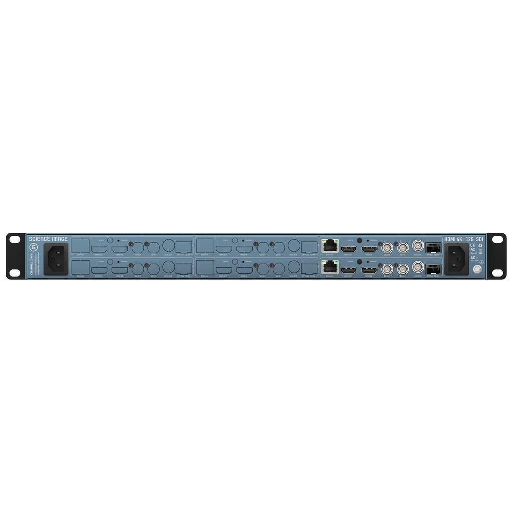 Science Image Studio Edge G – Rückseite der 2-Kanal-Version