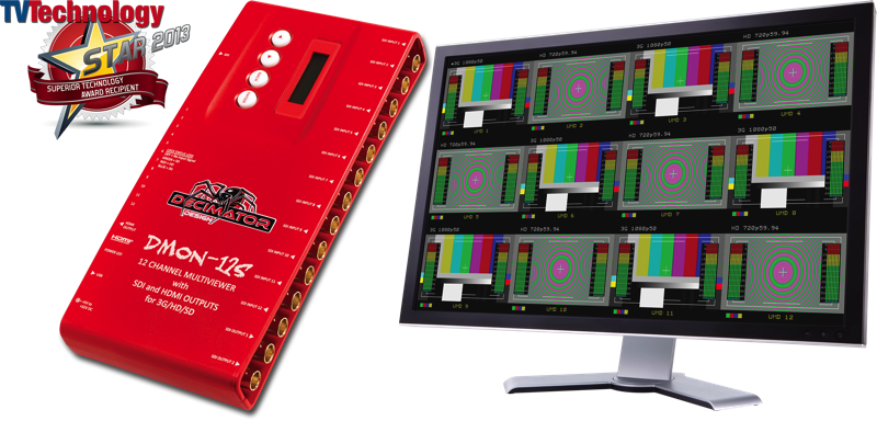 Decimator DMON-12S-mit Bildschirm