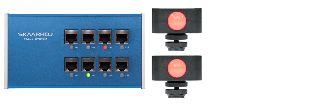 SKAARHOJ Tally Light System