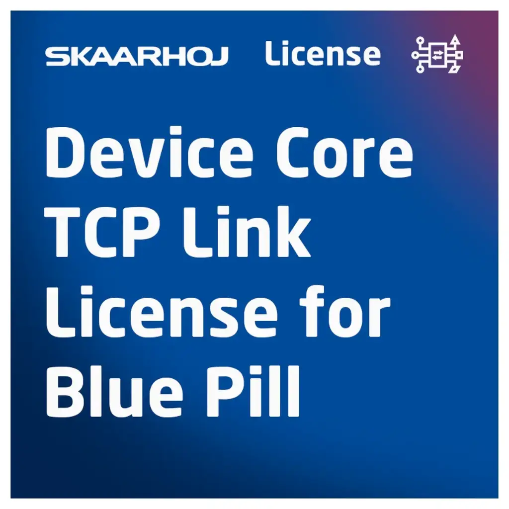 SKAARHOJ Device Core TCP Link Lizenz