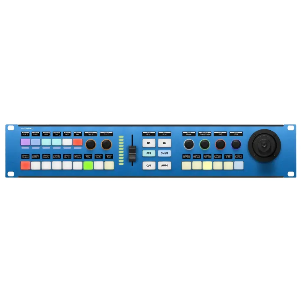 [RACK-FUSION-V1B] SKAARHOJ Rack Fusion Live (Blue Pill)