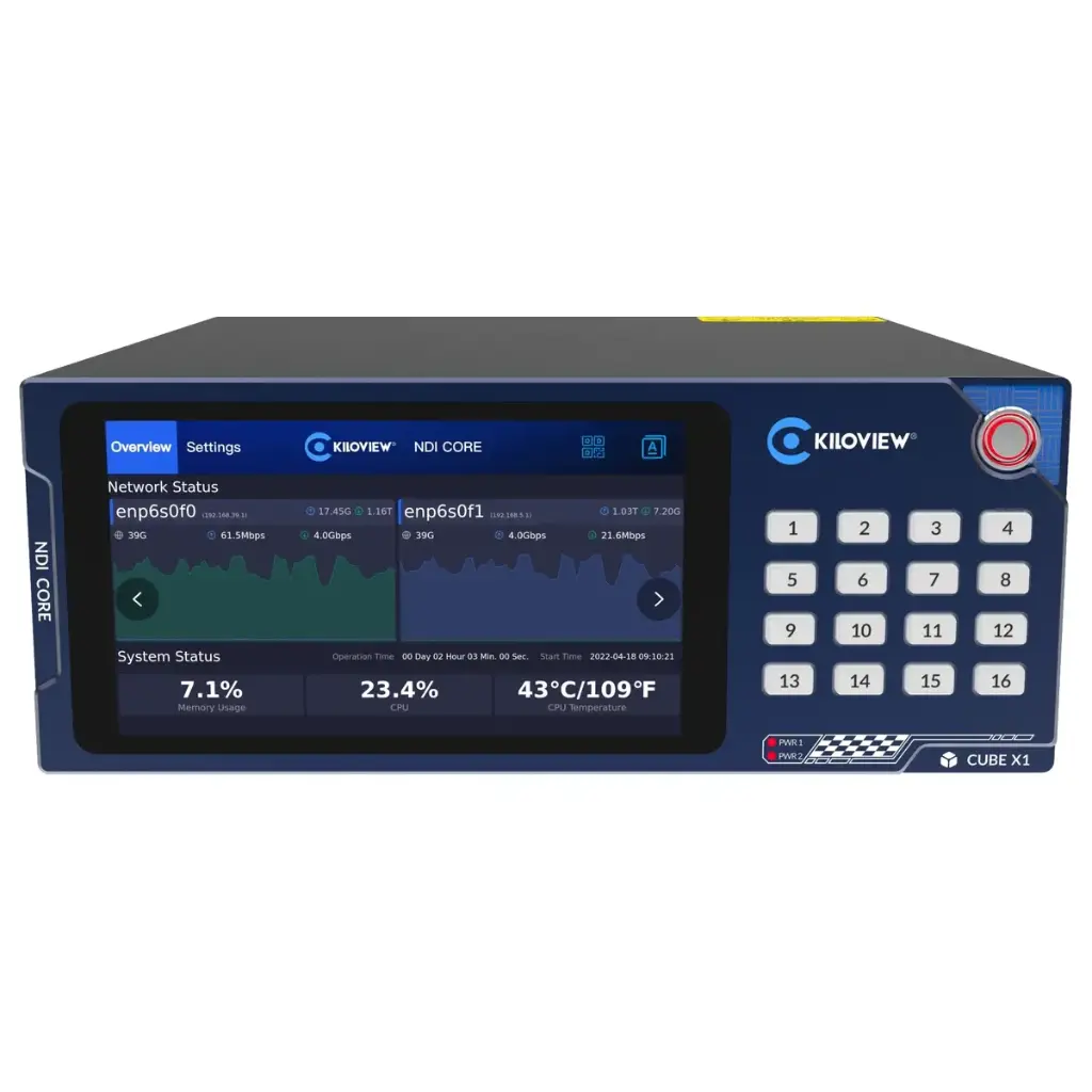 [CUBE X1] Kiloview CUBE X1 NDI Distribution System