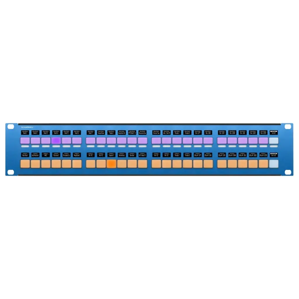 [RACK-FLY-DUO-V1B] SKAARHOJ Rack Fly Duo