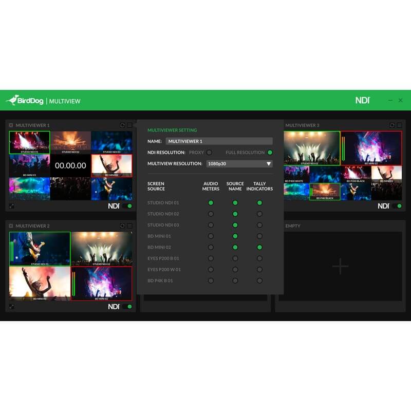 [SRVBDMVPRO] BirdDog Multiview (Pro)